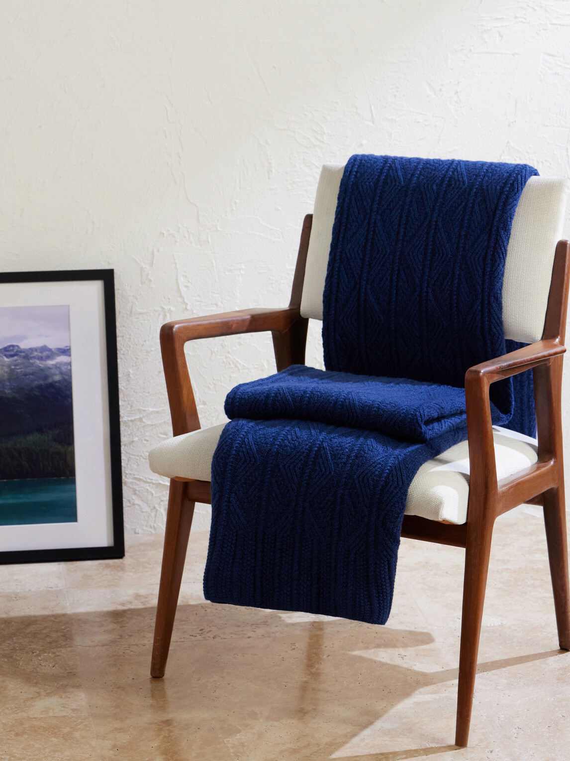 Inis Meáin - Patented Aran Cashmere Blanket