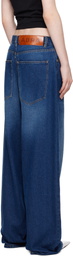 ABRA Blue Baggy Jeans