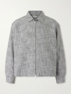 BODE - Static Ohio Linen-Blend Jacket - Gray
