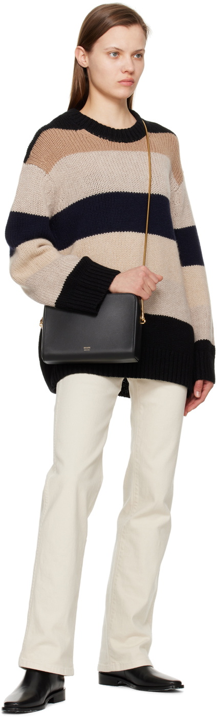 KHAITE Black Anna Bag