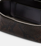 Stella McCartney Falabella Small snake-effect pouch