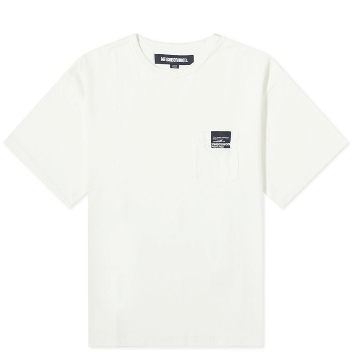 Photo: Neighborhood Men's Classic Pocket T-Shirt in White