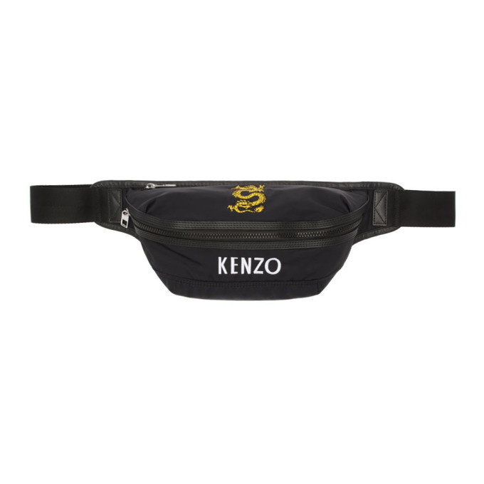 Kenzo Black Dragon Bum Bag Kenzo