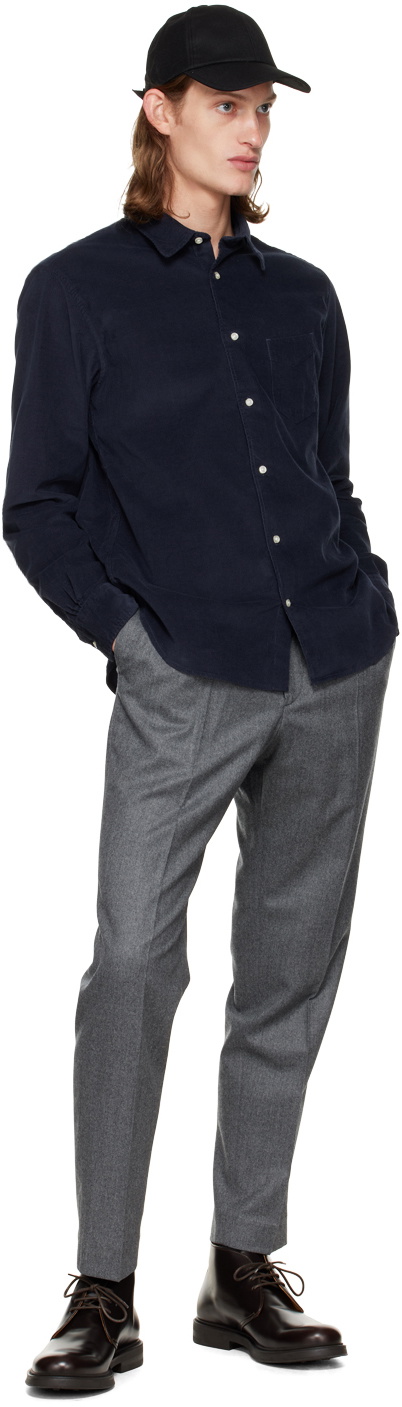 Officine Générale Gray Drew Trousers