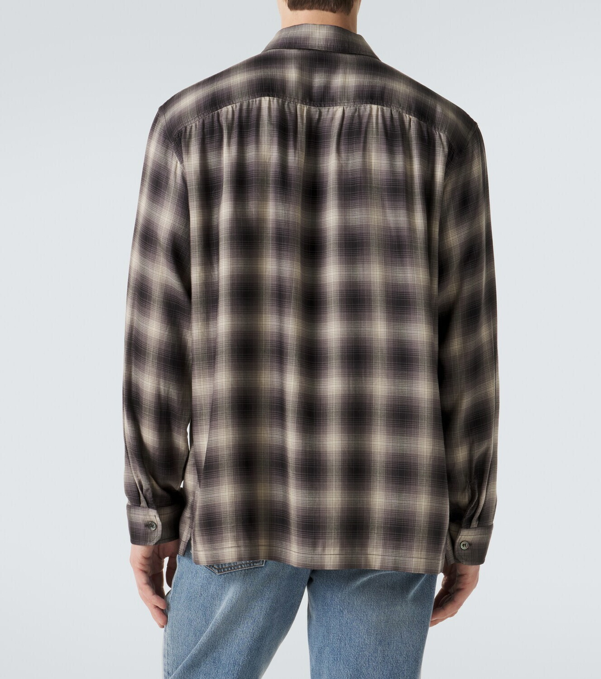 Our Legacy Every checked TENCEL® flannel shirt