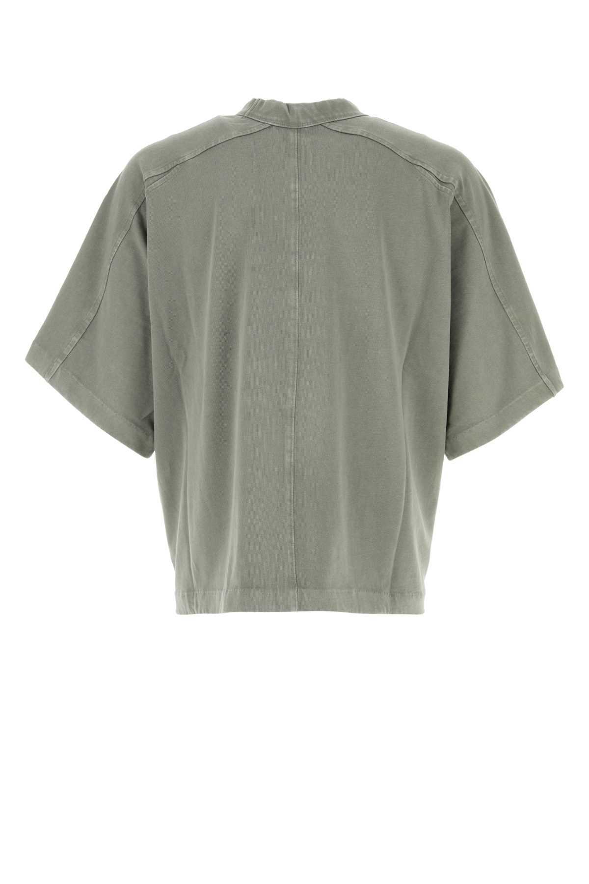 Entire Studios Dove Grey Cotton Oversize T-shirt