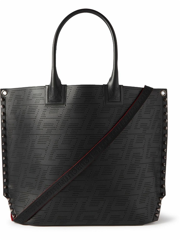 Photo: Christian Louboutin - Cabalou Perforated Leather Tote Bag