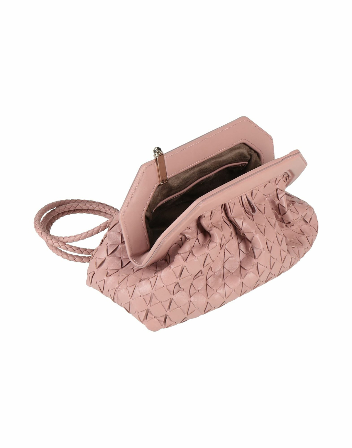 Serapian Womens Clutch Light in Pink