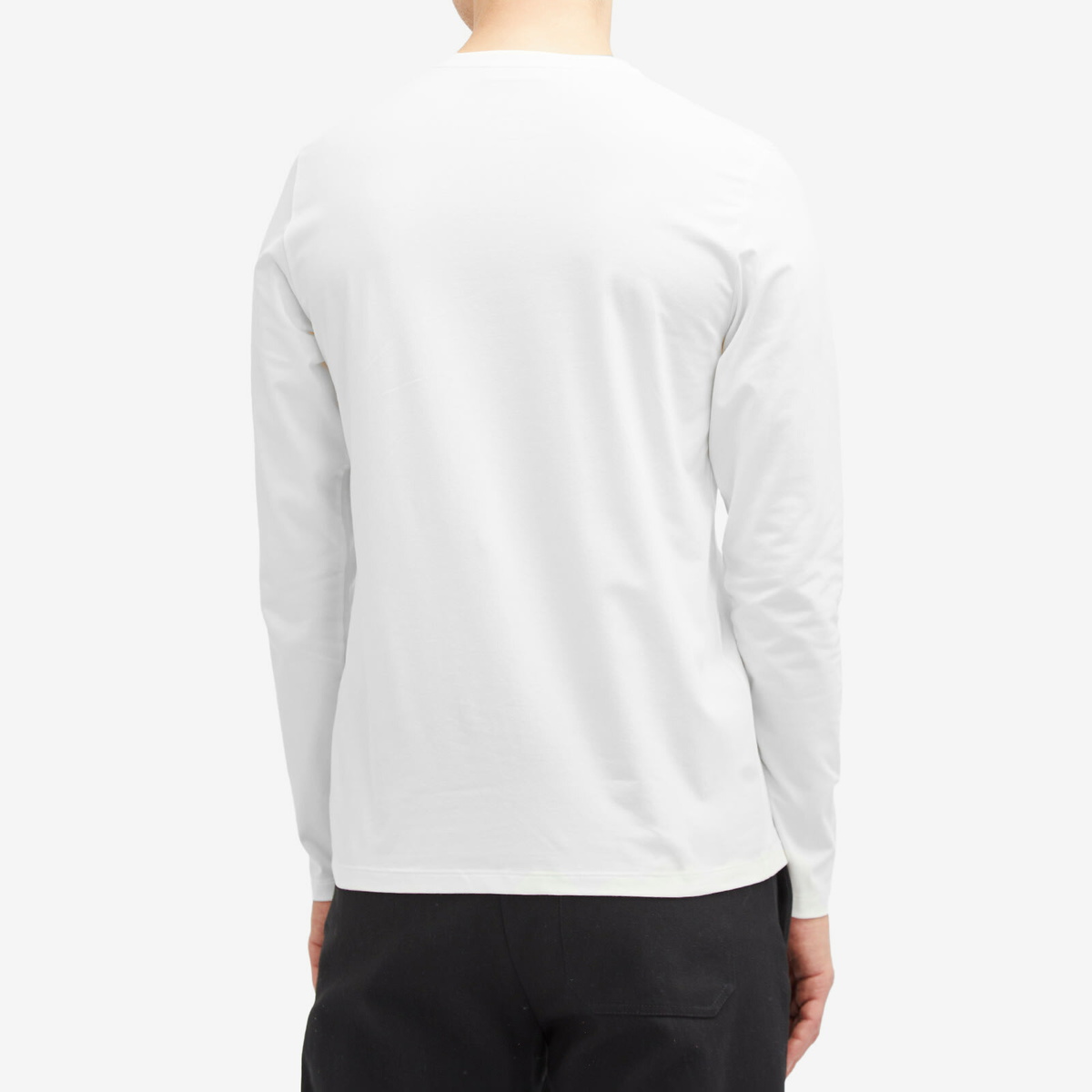 Jil Sander+ Men's Jil Sander Plus Regular Fit Long Sleeve T-Shirt in White