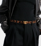 Tod's Logo leather belt