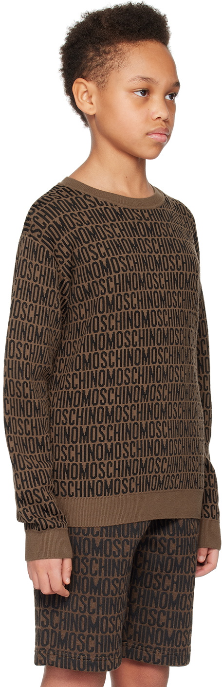 Moschino Kids Unisex Sweater In Light Pink