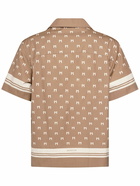 MONCLER Monogram Printed Cotton Shirt