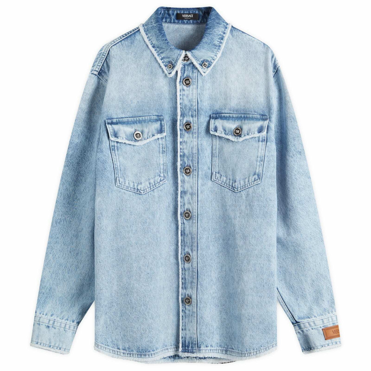 Versace Barocco silk shirt Versace