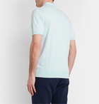 Richard James - Slim-Fit Cotton Polo Shirt - Blue