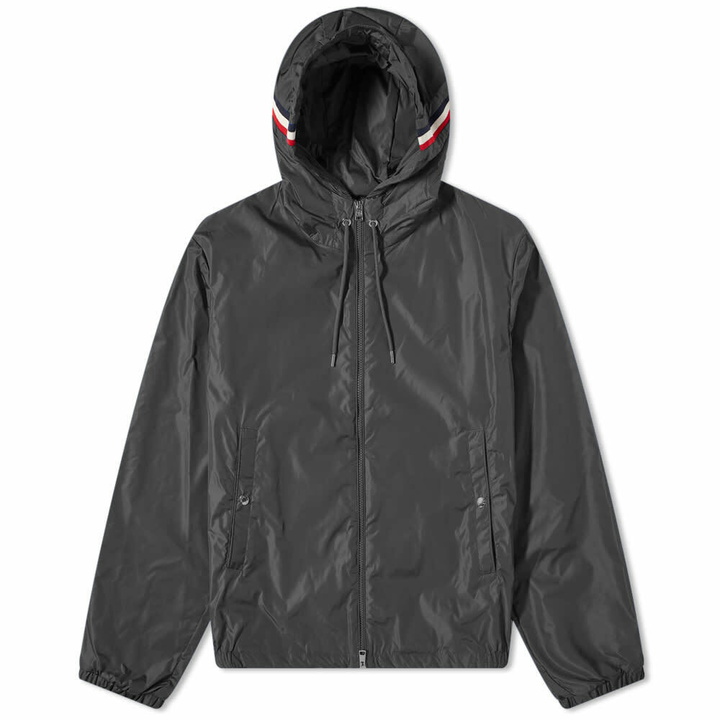 Photo: Moncler Men's Grimpeurs Zip Hooded Windbreaker in Black