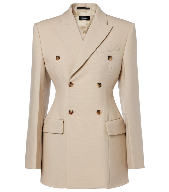 Photo: Wardrobe.NYC Double-breasted wool blazer