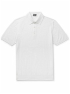 Kiton - Cotton Polo Shirt - White
