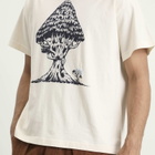 Story mfg. Men's Hand Embroidered Grateful T-Shirt in Tree Hugging