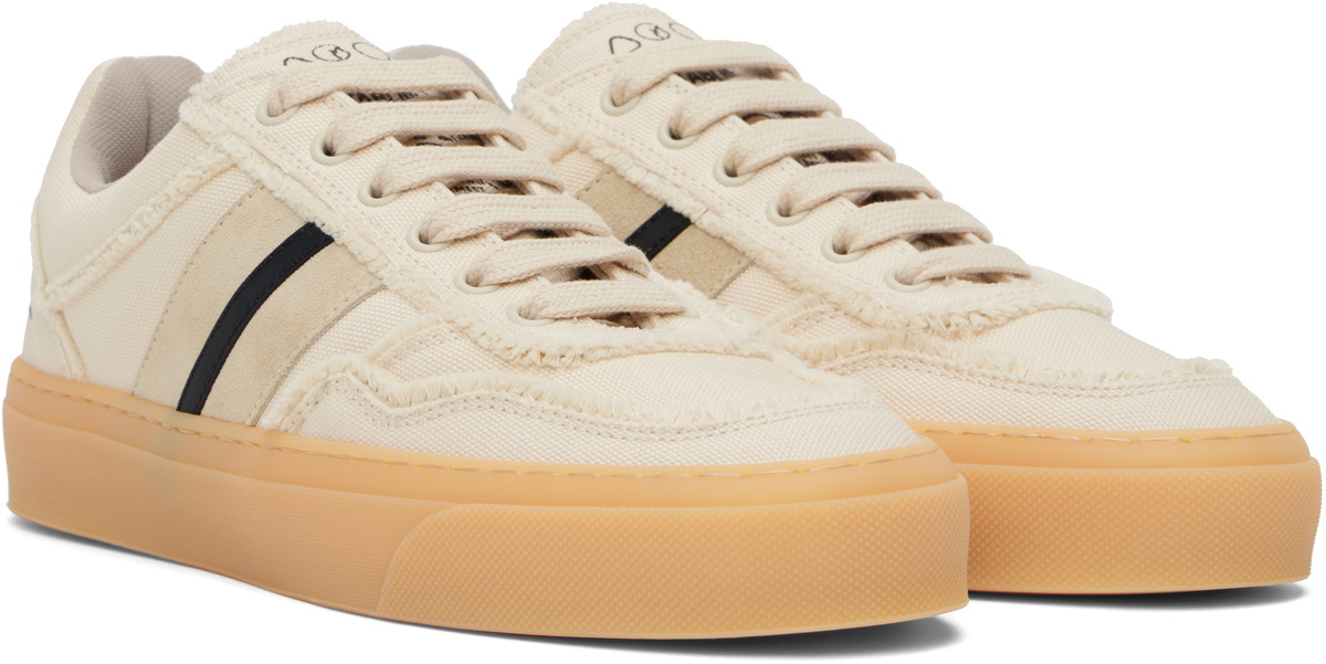 Moncler Genius Moncler x Palm Angels Beige Low Top Sneakers