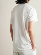 Lululemon - Logo-Appliquéd Stretch-Piqué Tennis Polo Shirt - White
