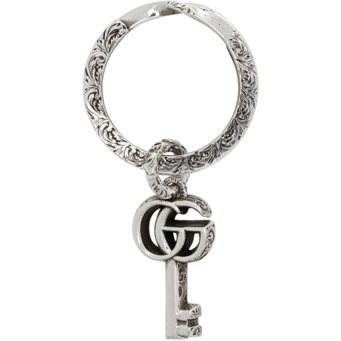 GUCCI Keychain with cut-out Interlocking G (701432K9GSG9769)