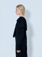 Yohji Yamamoto Supima Single Jersey Big Collar Top