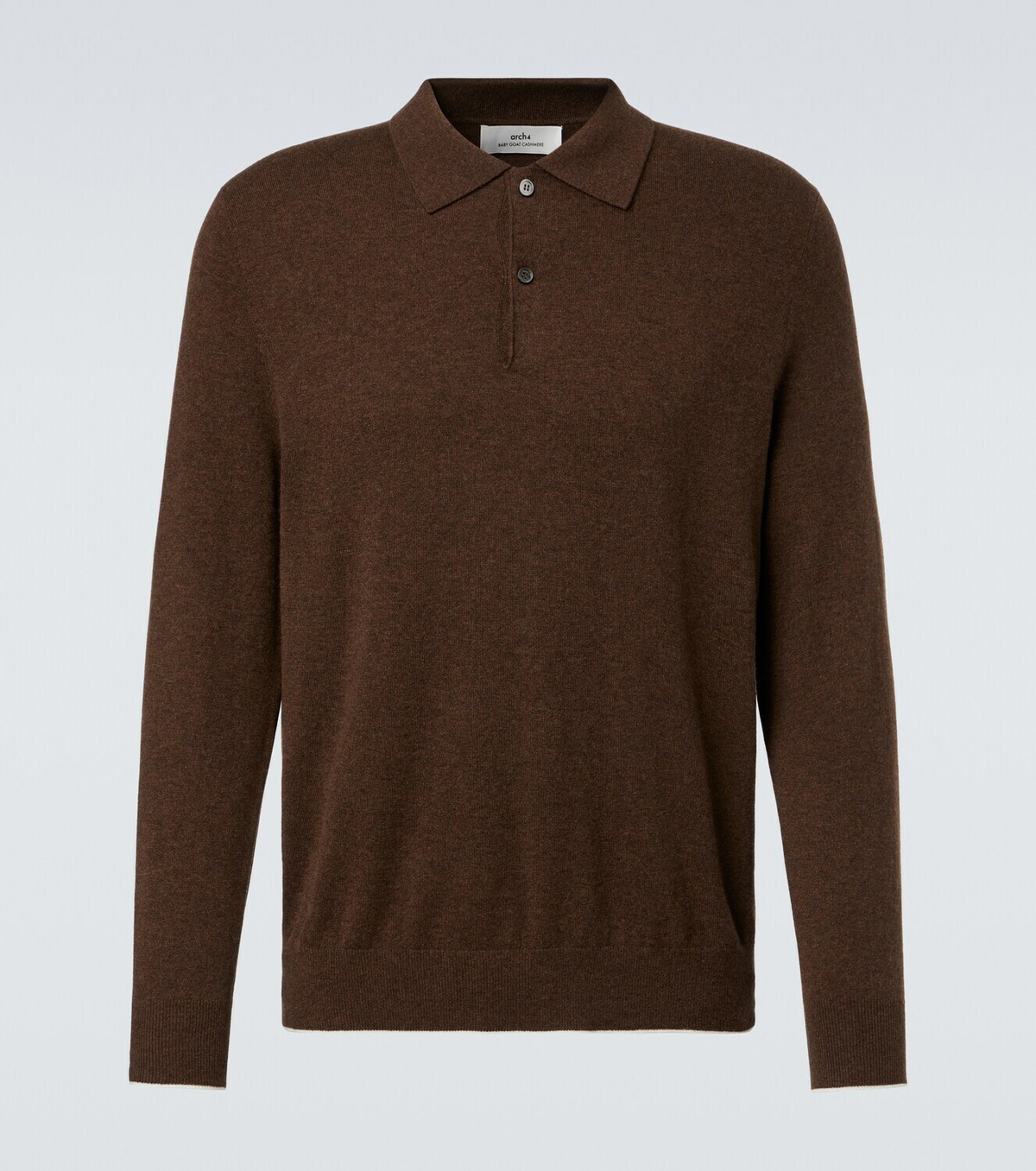 Arch4 Cashmere polo sweater