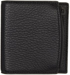 Maison Margiela Black Leather Trifold Wallet
