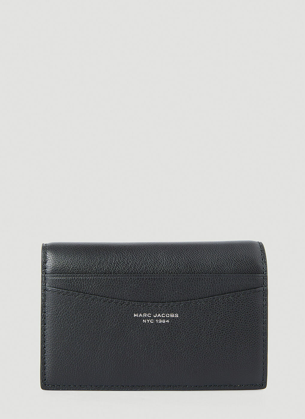 Saint Laurent Foil Stamped Bi-wallet in Black for Men