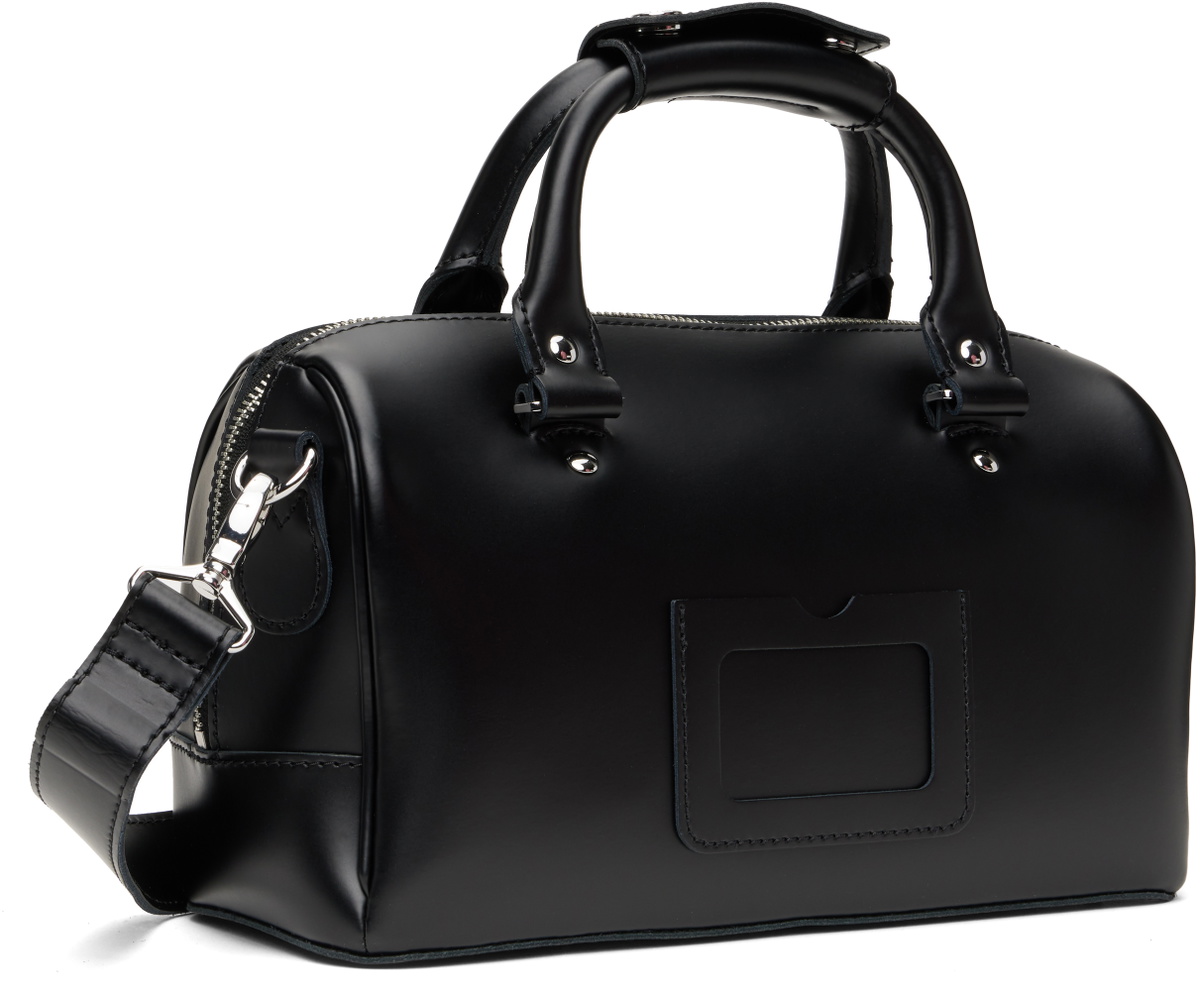 Dr. Martens Black Kieve Leather Top Handle Bag