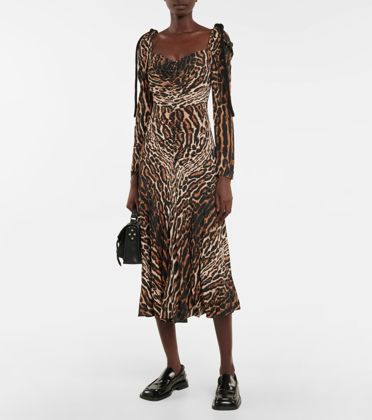 Proenza Schouler Leopard print midi dress Proenza Schouler