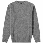 Howlin by Morrison Men's Howlin' Birth of the Cool Crew Knit in Mid Grey