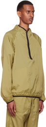 Arnar Már Jónsson Yellow Nylon Jacket
