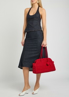 Jacquemus Le Turismo Raphia Raffia Tote bag - Red - One Size