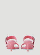 Alexander McQueen - Punk High Heel Mules in Pink