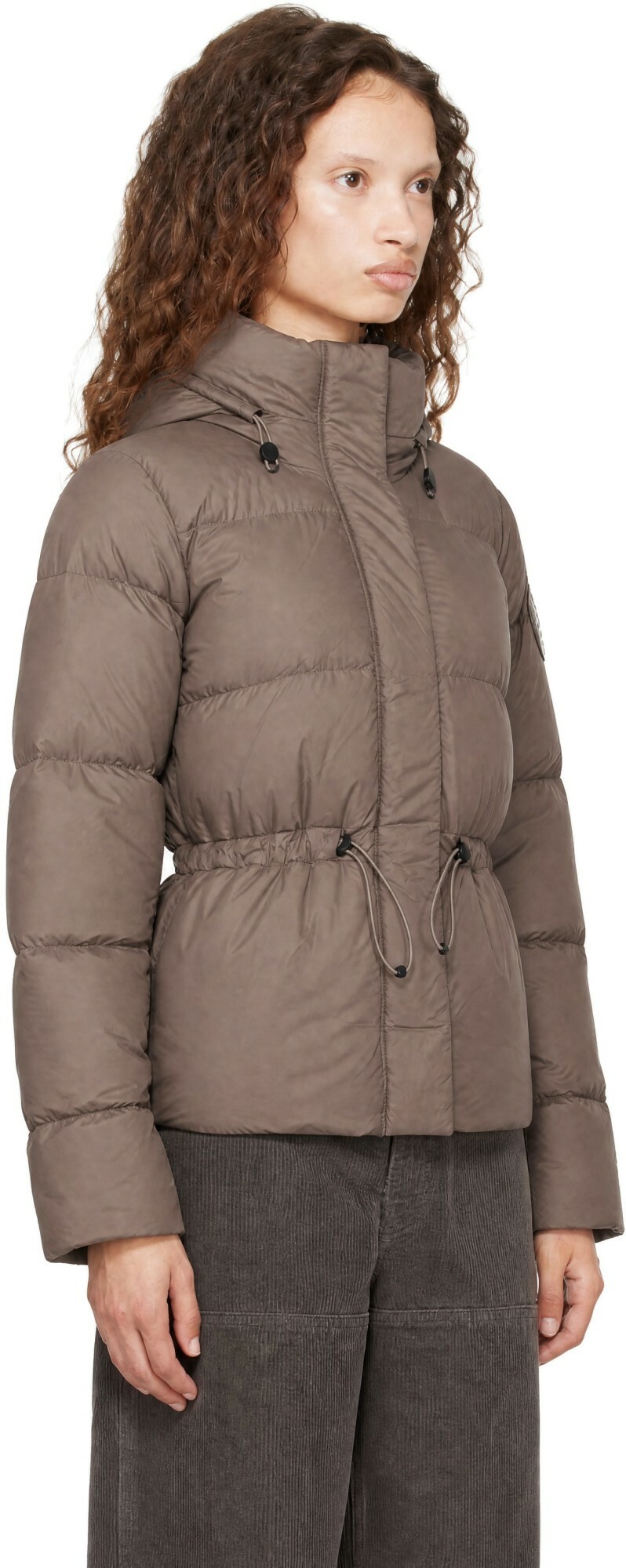 Canada Goose Taupe Montgomery Down Jacket