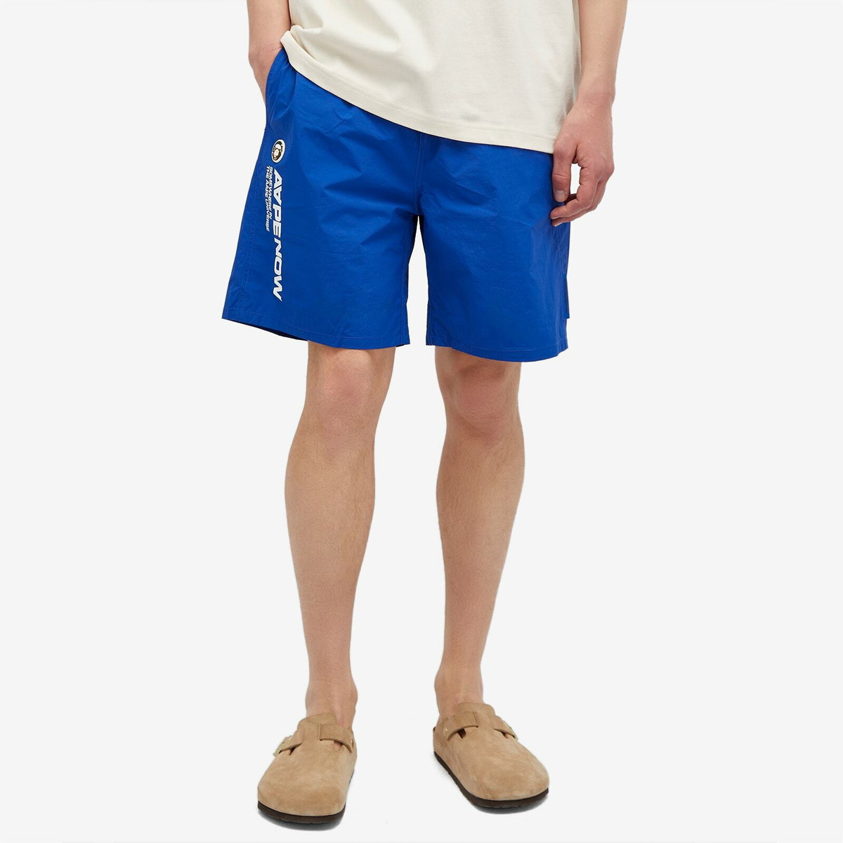 Men's AAPE Nylon Short in Dark Blue AAPE by A Bathing Ape