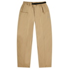 South2 West8 Men's Belted C.S. Trousers in Beige