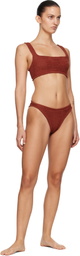 Hunza G Burgundy Xandra Bikini