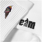 ICECREAM Men's Cone Man Sock in White
