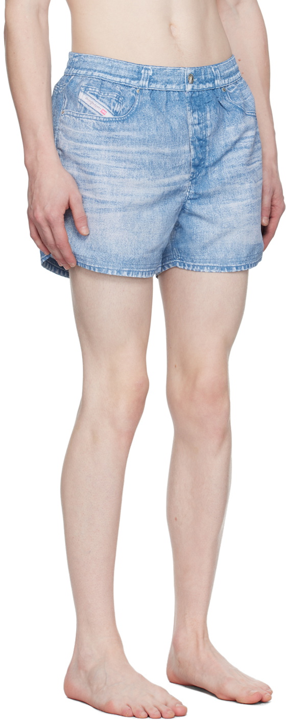 Diesel Blue Bmbx-Ken-37 Swim Shorts Diesel