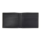 Givenchy Black and Grey Diagonal Logo Bifold Wallet