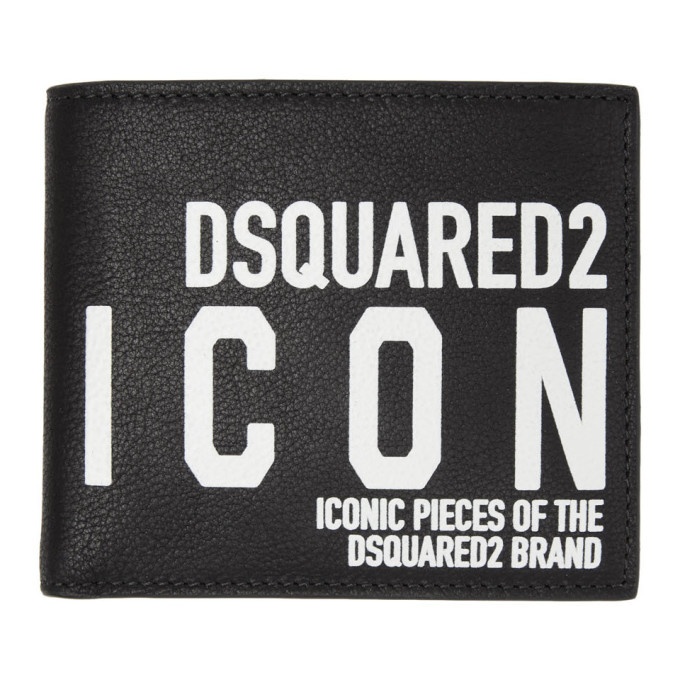 Photo: Dsquared2 Black Leather Man Wallet