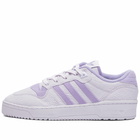 Adidas Men's Rivalry Low TR Sneakers in Silver Dawn