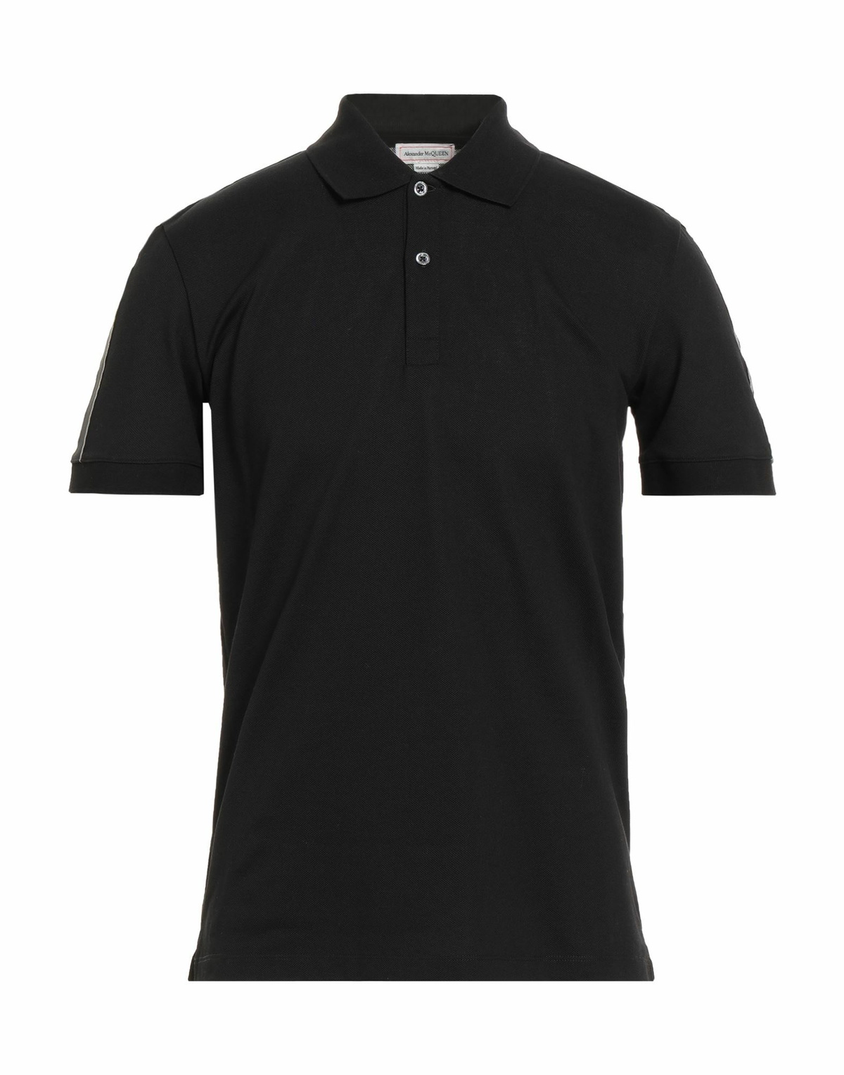 Mcqueen Mens Polo shirt in Black