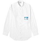 Vetements Men's My Name Is Shirt in White