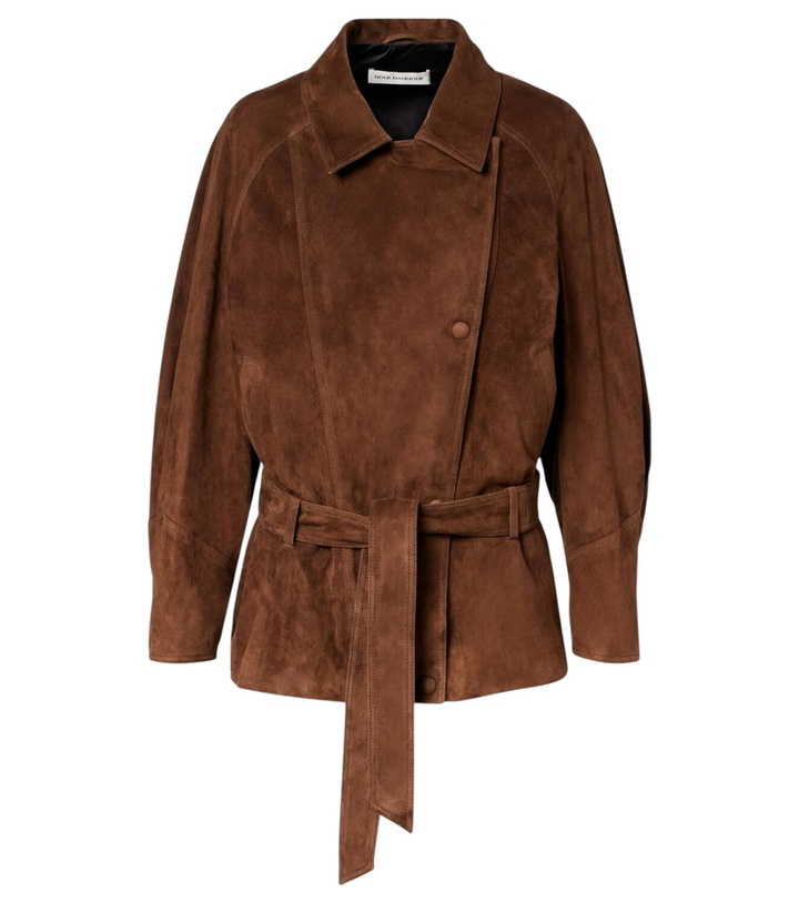 Photo: Nour Hammour Buffy suede jacket