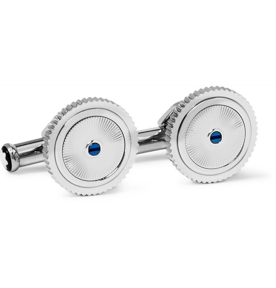 Mens shops Silver Montblanc Cufflinks