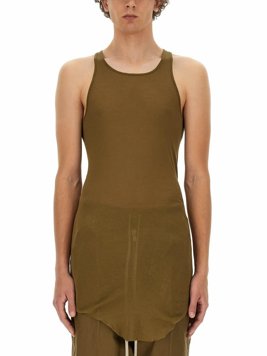 Rick Owens Pink Ziggy Banana Tank Top Rick Owens