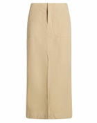 Rag & Bone Womens Maxi skirt in Beige